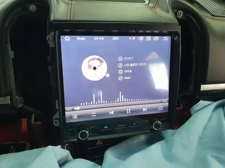 포르쉐 카이엔 8.4인치 안드로이드 공임 작업!-오토갤러리 송파점-