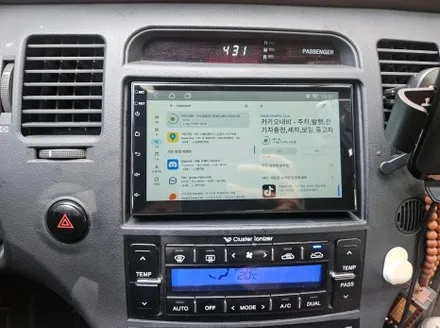 그랜저TG 7인치 안드로이드 올인원 장착 | 핸드폰 거치대 졸업하고 싶다면 주목 ! !