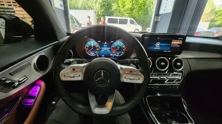 벤츠 W205 C43 AMG 순정연동 송풍구 + 리어송풍구 엠비언트 풀세팅 | 오토갤러리 김포점 · 송파점
