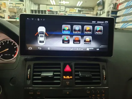 벤츠 C클래스 W204 10.25인치 안드로이드 올인원으로 업그레이드 완성!