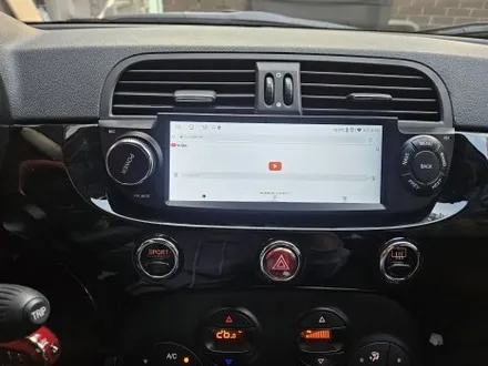 🚗 피아트 500 컨버터블“순정 감성 그대로, 7인치 와이드 전용 안드로이드 올인원 장착기”