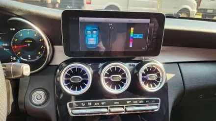 벤츠 W205 C43 AMG 순정연동 송풍구 + 리어송풍구 엠비언트 풀세팅 | 오토갤러리 김포점 · 송파점