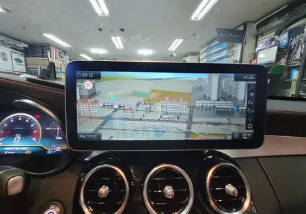 벤츠C43 AMG 안드로이드 올인원 장착전문점 오토갤러리.