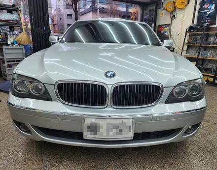 BMW E바디 E65 안드로이드 룸미러모니터 & RF방식 하이패스 매립 시공기~~
