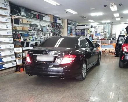 벤츠 C클래스 W204 10.25인치 안드로이드 올인원으로 업그레이드 완성!