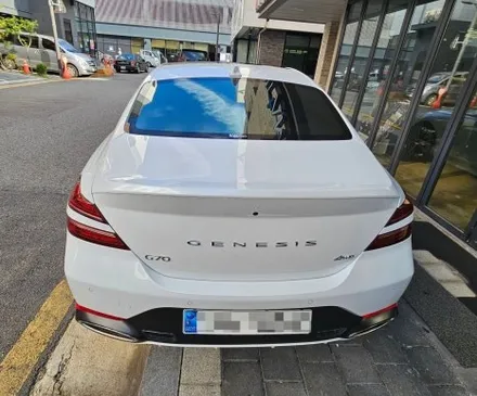 하남 미사 썬팅시공전문점 오토갤러리 제네시스 G70 세인트아모 스퍼터 시공기 !