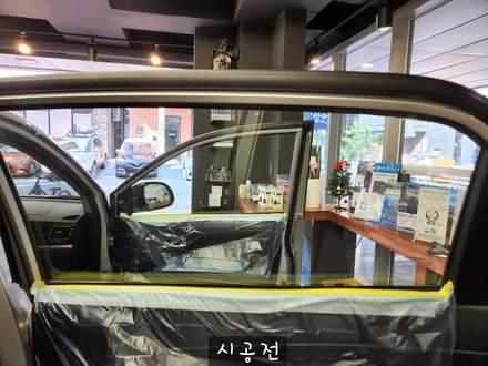 쌍용자동차 코란도C 열차단 기능성 가성비 세인트아모 루틴 썬팅 시공으로 시원한 여름나기^^