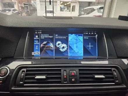 BMW 5시리즈 F10 순정핏 안드로이드 올인원 장착 일산백석점에서 했어요!!