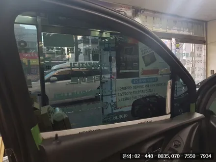 [열차단필름시공 전문] 오토갤러리의 넥스가드 열차단 필름 시공 및 지넷시스템 GI700 블랙박스 장착 이야기
