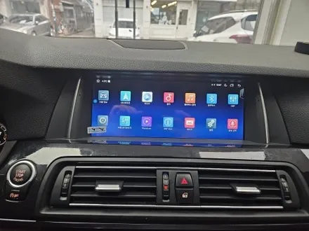 BMW 5시리즈 F10 순정핏 안드로이드 올인원 장착 일산백석점에서 했어요!!