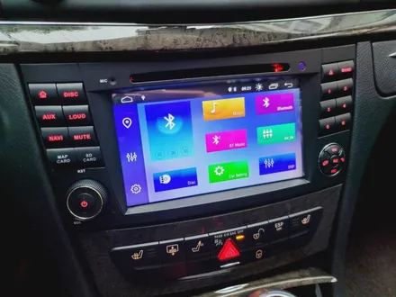 벤츠 W211 2008년식 안드로이드 올인원/엠비언트 시공작업.-오토갤러리 송파점-