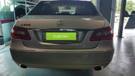 벤츠 e350  17인치 다이야컷팅휠 / 용인 보정동