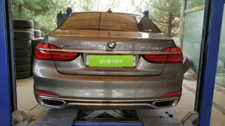 BMW 750LI 20인치다이야컷팅휠 입니다 / 용인 보정동