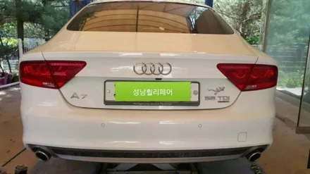 아우디 A7 20인치 하이퍼블랙 복원 / 용인 보정동