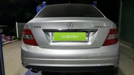 벤츠 C200 17인치 도장휠복원 / 용인 보정동