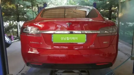 테슬라 모델S 90D 21인치휠 복원 / 용인 보정동