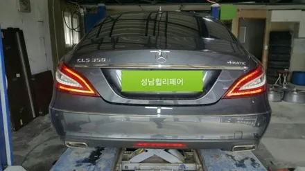 벤츠 CLS350D 4메틱 다이아컷팅휠 복원 / 용인 보정동
