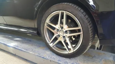 벤츠 E350블루텍 amg 18인치다이아컷팅휠 / 용인 보정동