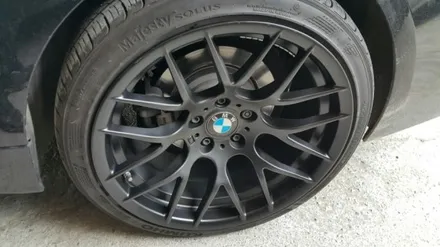BMW 420d 19인치 반 무광으로 복원 / 용인 보정동