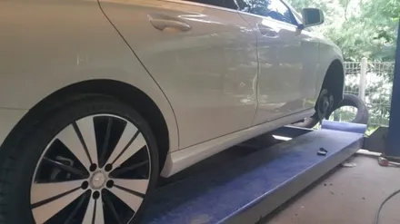 벤츠 CLA250 18인치 다이아컷팅휠 / 용인 보정동