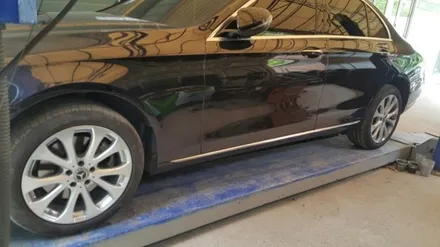 벤츠 E220d 4메틱 18인치휠복원입니다 / 용인 보정동