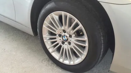 BMW 520d 17인치휠 실버페인팅복원 / 용인 보정동