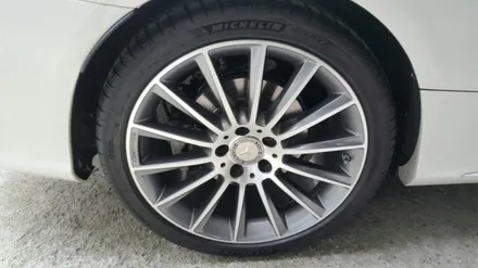 벤츠 C200 amg19인치 다이야컷팅휠복원 일명 마차휠 / 용인 보정동