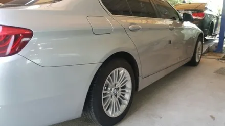 BMW 520d 17인치휠 실버페인팅복원 / 용인 보정동