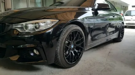 BMW 420d 19인치 반 무광으로 복원 / 용인 보정동