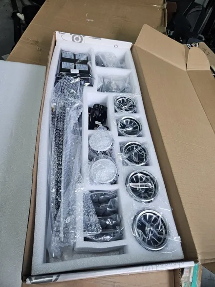 [BENZ] 벤츠 W205 회전 트위터, 터빈 송풍구 및 실내 풀 엠비언트 라이트 작업 / 충청 금산