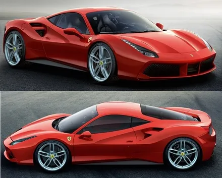 [FERRARI] 페라리 488 - 피스타 PP범퍼 드라이카본 풀 컨버전 세트 신제품 출시! 슈퍼카도 낭만무역 / 충청 금산