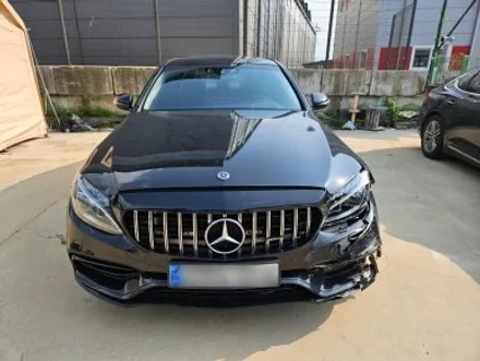 [BENZ] 벤츠 W205 사고수리! C63AMG 컨버전 완료! / 충청 금산