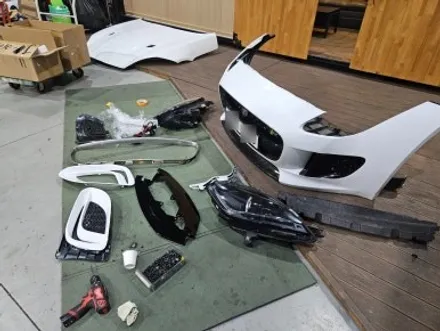 [JAGUAR]재규어 F-type 에프타입 컨버전! 국내1호차 최초 신형개조! 구조변경까지 가능한 낭만무역! / 충청 금산