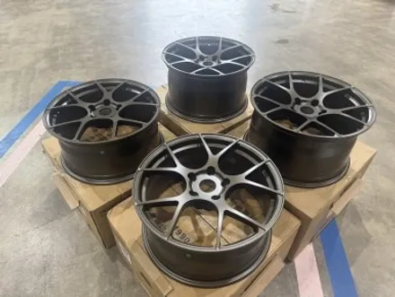[WHEEL] 포르쉐 718 카이맨 GT4 컨버전과 GT4 커스텀 단조휠까지 한번에 풀 튜닝, 낭만무역, 주문제작 휠 / 충청 금산