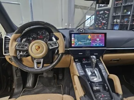 [PORSCHE] 포르쉐 카이엔 958 안드로이드 올인원, 스포츠 크로노, 신형 핸들 교체작업! 이제는 눈가려도 작업 할수있는 낭만무역! / 충청 금산