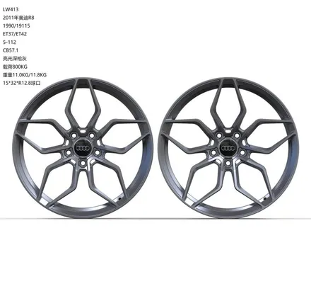 [WHEEL] 아우디 R8 V10 시트 가죽 교체, 커스텀 옵셋 주문제작 단조 휠 제작! Feat. 리얼 카본 프론트립 / 충청 금산