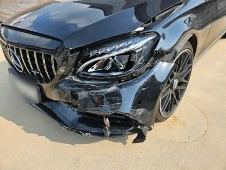 [BENZ] 벤츠 W205 사고수리! C63AMG 컨버전 완료! / 충청 금산