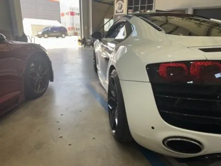 [WHEEL] 아우디 R8 V10 시트 가죽 교체, 커스텀 옵셋 주문제작 단조 휠 제작! Feat. 리얼 카본 프론트립 / 충청 금산