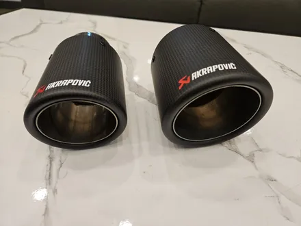 [AKRAPOVIC] 아크라포빅 무광 카본 실버 싱글 배기팁 / 충청 금산