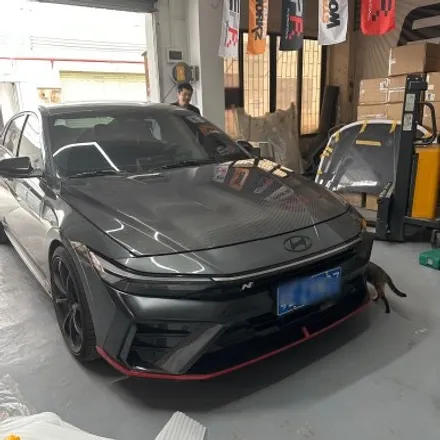 [HYUNDAI]현대 2024 아반떼N 리얼카본 본넷 2종 출시! 신제품은 가장 빠르게 전달하는 낭만무역! / 충청 금산