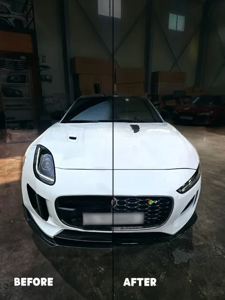 [JAGUAR]재규어 F-type 에프타입 컨버전! 국내1호차 최초 신형개조! 구조변경까지 가능한 낭만무역! / 충청 금산