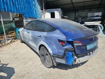 [TESLA] 테슬라 모델3 롱레인지 자차 미가입 사고수리! 부품주문부터 수리까지 올인원 리페어 서비스 / 충청 금산