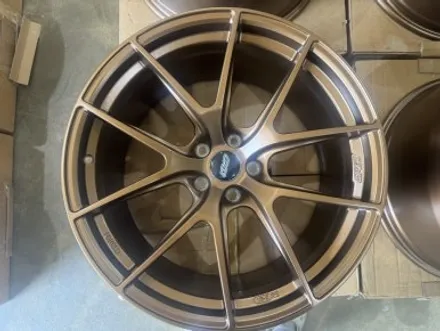 [WHEEL] 초경량 풀 단조 커스텀 20인치 휠 장착기-반무광 브론즈의 완벽한 피팅감! / 충청 금산