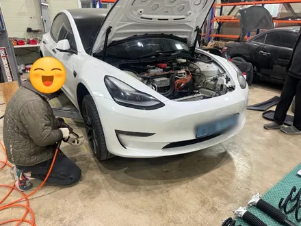 [TESLA] 모델3 불편 승차감의 정상화. 하이랜드서스펜션 교체, 하체점검, 운행소음, 하부진동, / 충청 금산