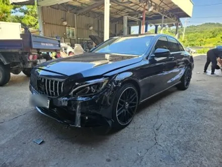 [BENZ] 벤츠 W205 사고수리! C63AMG 컨버전 완료! / 충청 금산