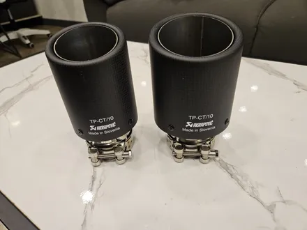 [AKRAPOVIC] 아크라포빅 무광 카본 실버 싱글 배기팁 / 충청 금산