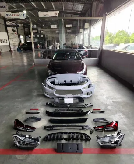 [MASERATI] 마세라티 콰트로포르테 트로페오 신형개조, 신형컨버전, 신형풀개조, 헤드라이트, 테일램프 / 충청 금산