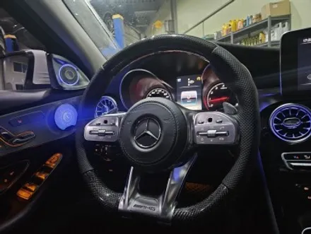 [BENZ] 벤츠 W205 회전 트위터, 터빈 송풍구 및 실내 풀 엠비언트 라이트 작업 / 충청 금산