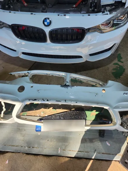 [BMW] 낭만무역 BMW 328i 사고수리, 보험수리 / 충청 금산