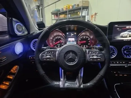 [BENZ] 벤츠 W205 회전 트위터, 터빈 송풍구 및 실내 풀 엠비언트 라이트 작업 / 충청 금산